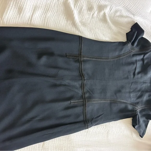 CHANEL Navy Blue Short Sleeve Dress - Picture 7 of 9